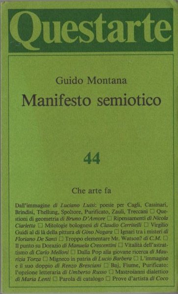 Manifesto semiotico.