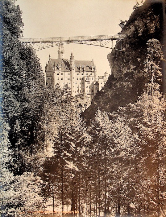 7351. Neuschwanstein u. MarienbrÃ¼cke.