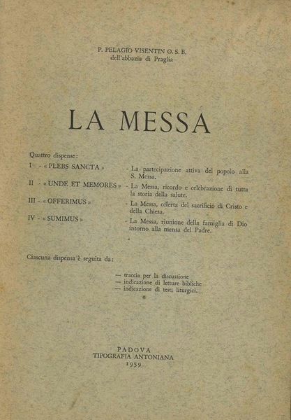 La messa.