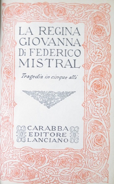 La regina Giovanna: tragedia in cinque atti.