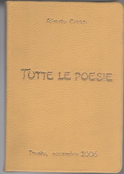 Tutte le poesie.