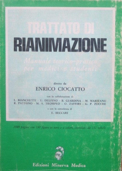 Trattato di rianimazione.