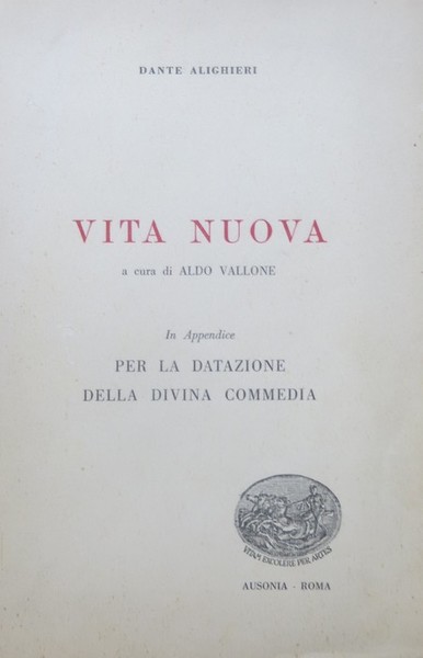 Vita nuova.