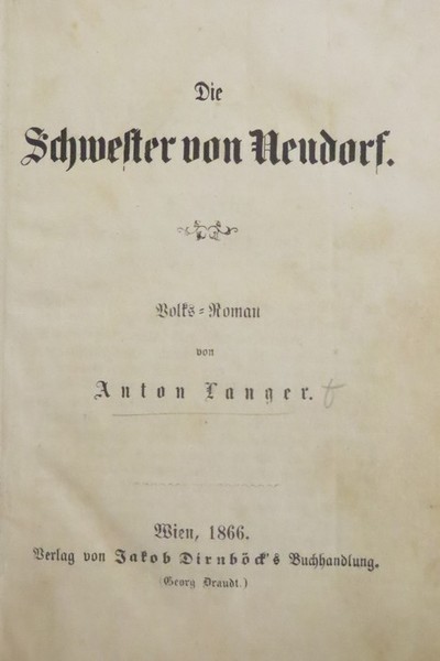 Die Schwester von Neudorf.