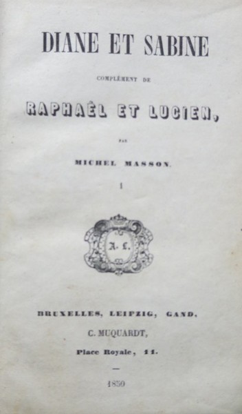 Diane et Sabine complement de Raphael et Lucien.