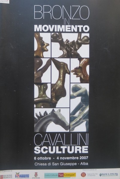 Bronzo in movimento: Cavallini sculture: 6 ottobre - 4 novembre …
