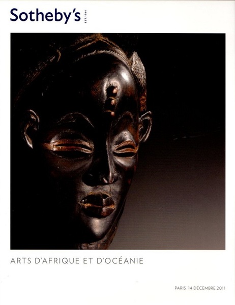 Arts d'Afrique et d'OcÃ©anie. Paris, 14 DÃ©cembre 2011.