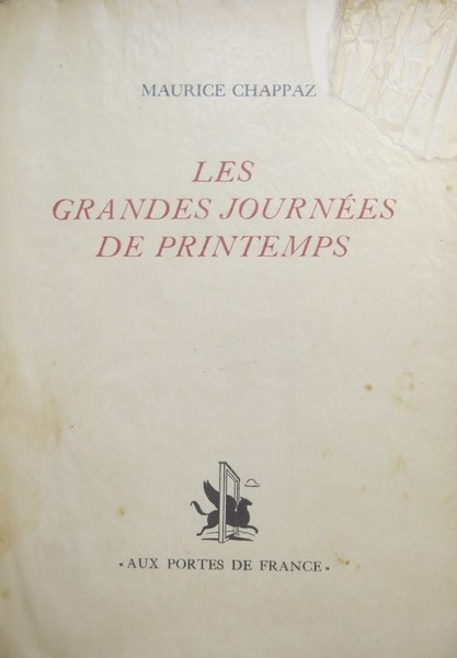 Les grandes journÃ©es de printemps.