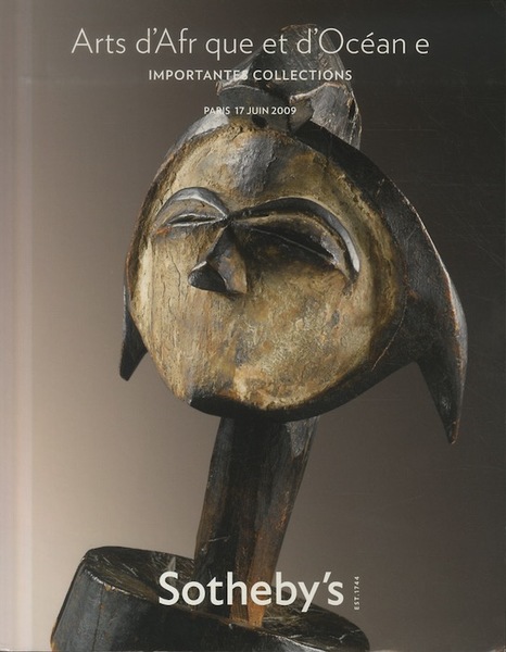 Arts d'Afrique et d'Oceanie. Importants Collections. Paris, 17 Juin 2009.