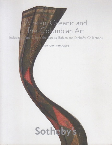 African, Oceanic and Pre-Columbian Art, Including property from the Bareiss, …