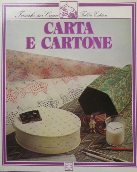 Carta e cartone.