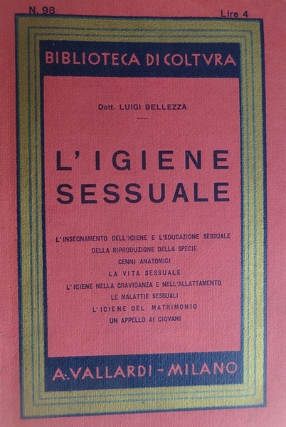L'igiene sessuale.