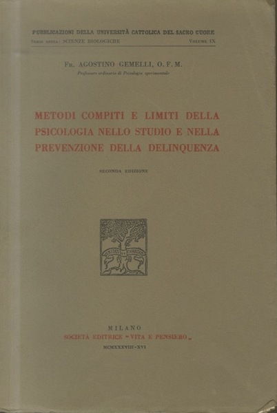 Metodi compiti e limiti della psicologia nello studio e nella …