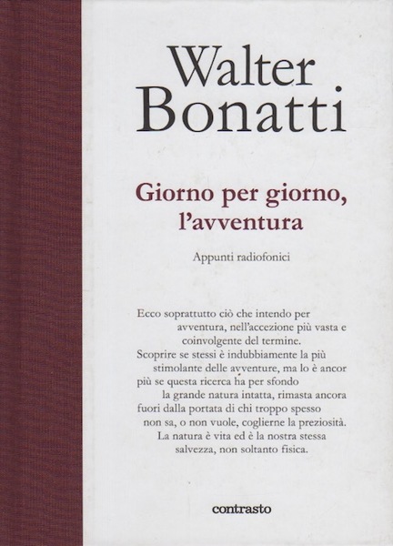 Giorno per giorno, l'avventura: appunti radiofonici.