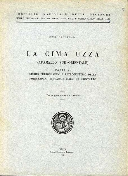 La cima Uzza: Adamello sud-orientale.