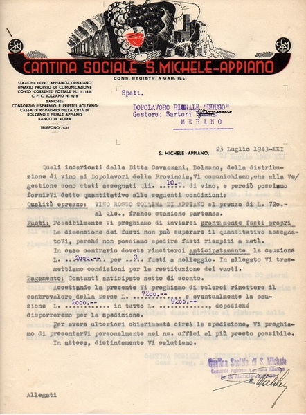 Cantina sociale: S. Michele - Appiano.