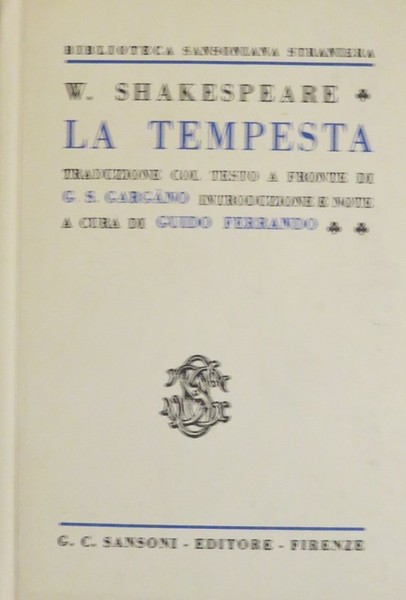 La tempesta.