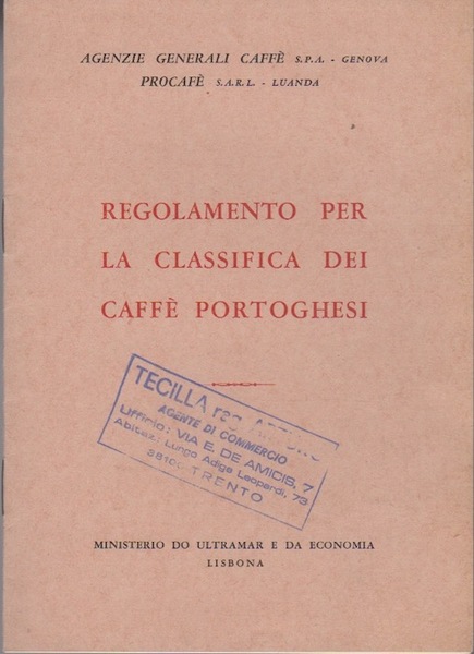 Regolamento per la classifica dei caffÃ¨ portoghesi.