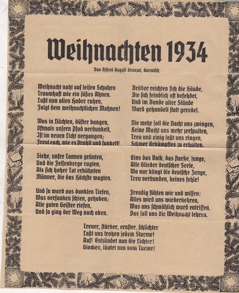 Weihnachten 1934.