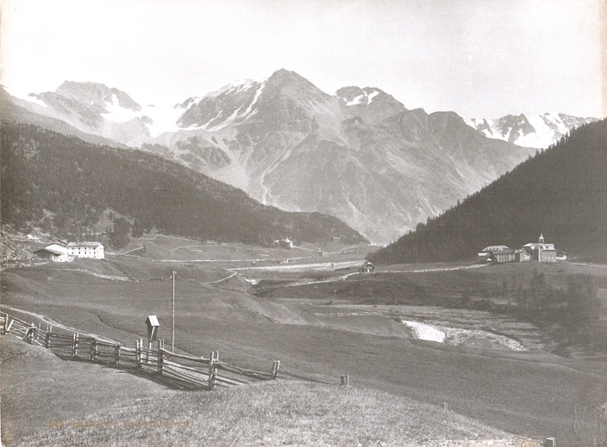 842. Sulden g. d. SchÃ¶ntaufspitze.