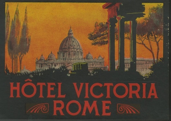 Hotel Victoria, Rome.