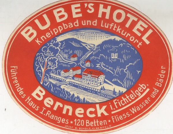 Bube's hotel, Berneck.