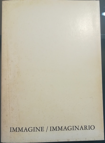 Immagine/immaginario.