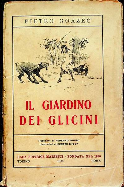 Il giardino dei glicini.