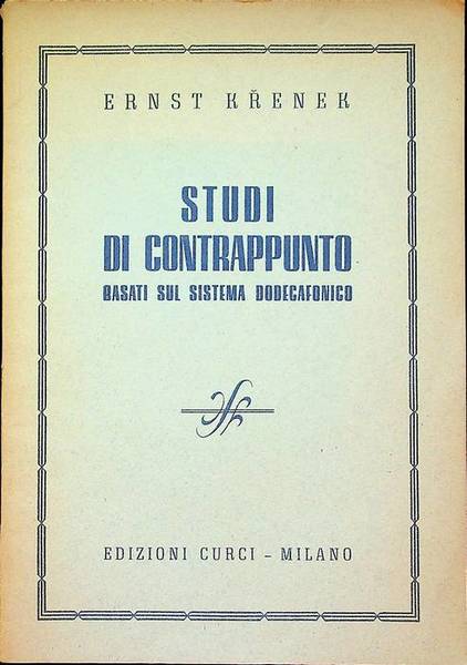 Studi di contrappunto basati sul sistema dodecafonico.