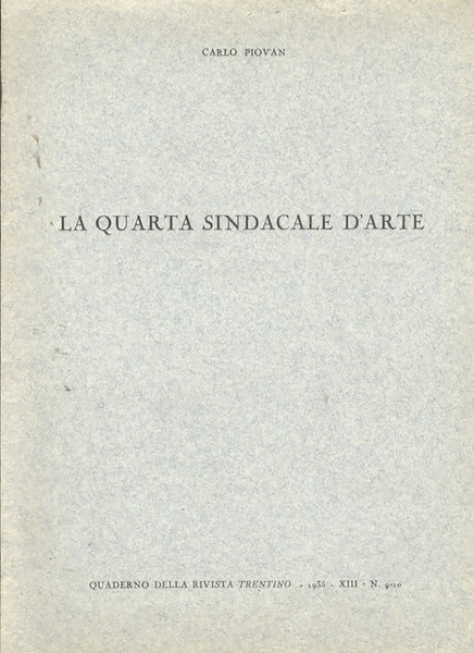 La quarta sindacale d'arte.