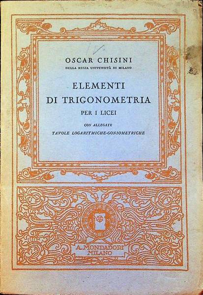 Elementi di trigonometria per i licei.
