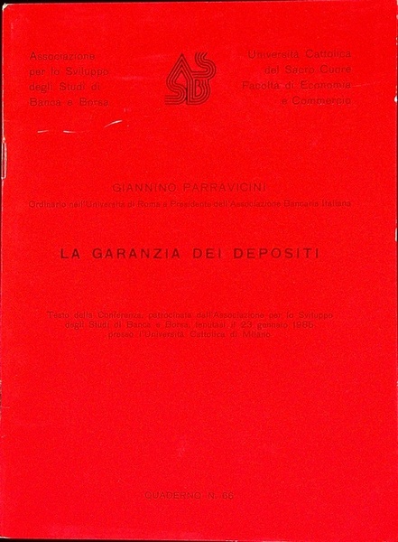 La garanzia dei depositi.