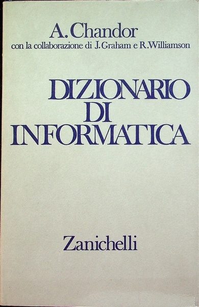 Dizionario di informatica.