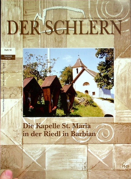Die Kapelle St. Maria in der Riedl in Barbian.