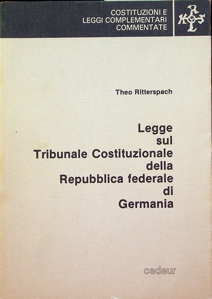 Legge sul tribunale costituzionale della Repubblica federale di Germania.