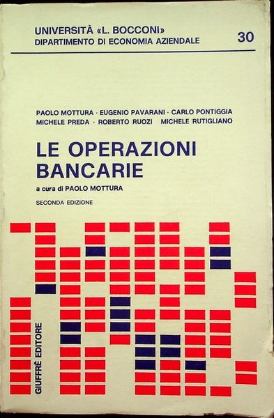Le operazioni bancarie.