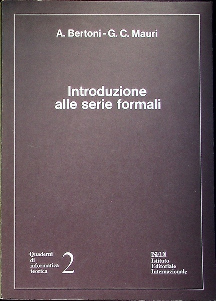 Introduzione alle serie formali.