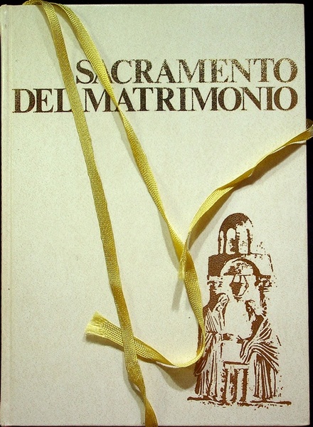 Sacramento del Matrimonio.