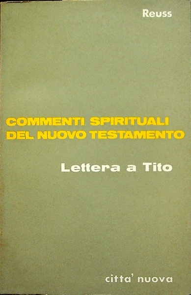 Lettera a Tito.