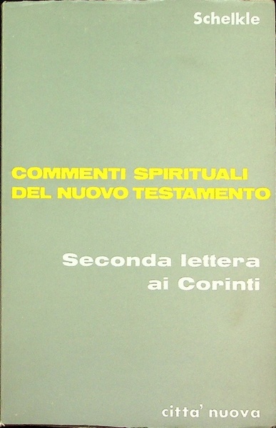 Seconda lettera ai Corinti.