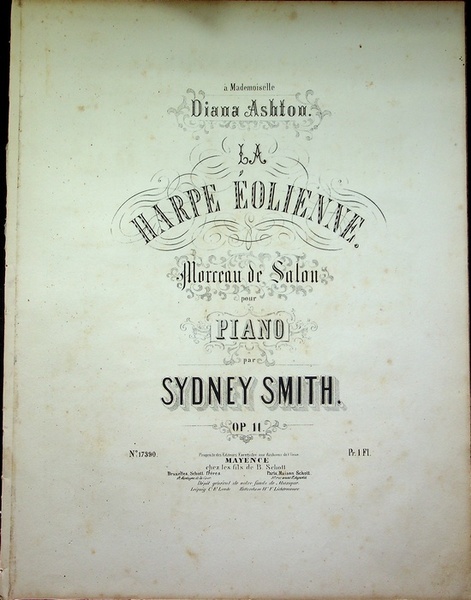 La Harpe Ã©olienne: Op.11 A 2 mains.