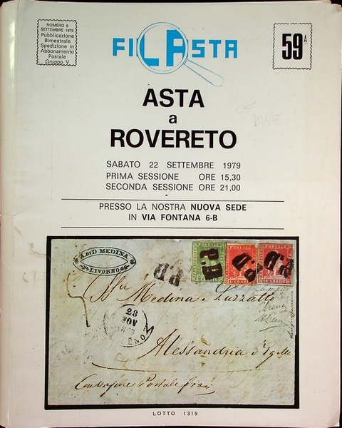 59a asta a Rovereto: sabato 22 settembre 1979.