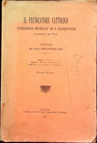 Il predicatore cattolico.