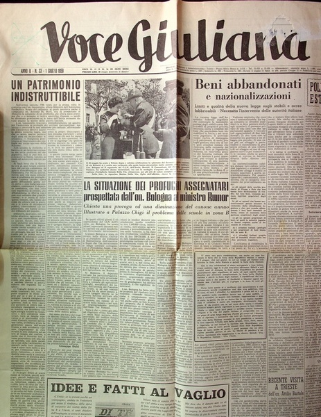 Voce giuliana: Anno II - N. 33 - 1 giugno …