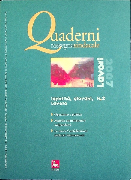 IdentitÃ , giovani, lavori.