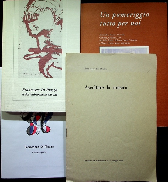 Francesco di Piazza: sedici testimonianze piÃ¹ una.