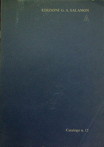 Incisori contemporanei: Catalogo n. 12.