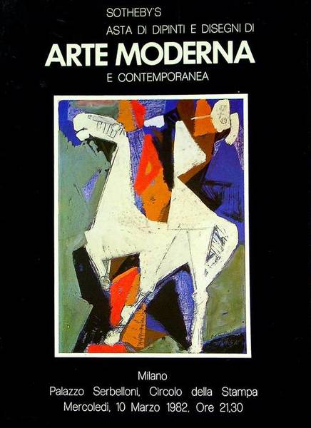 Sotheby's asta di dipinti e disegni di arte moderna e …