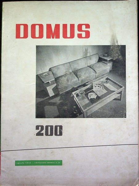 Domus: N. 200 (agosto 1944).