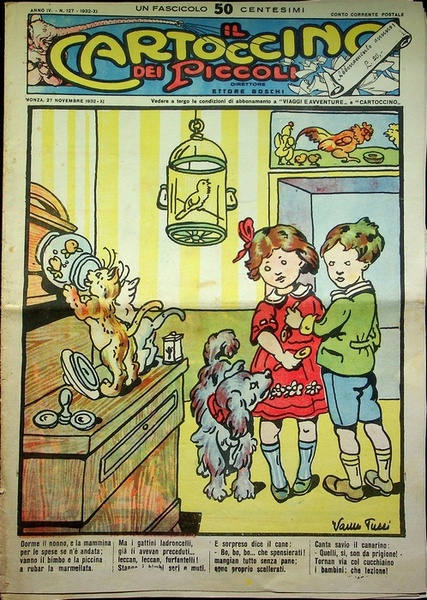 Il cartoccino dei Piccoli: A. IV - N. 127 - …